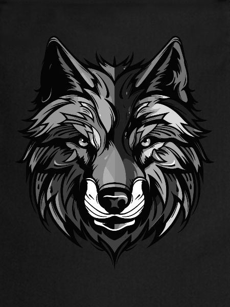 Portrait de loup