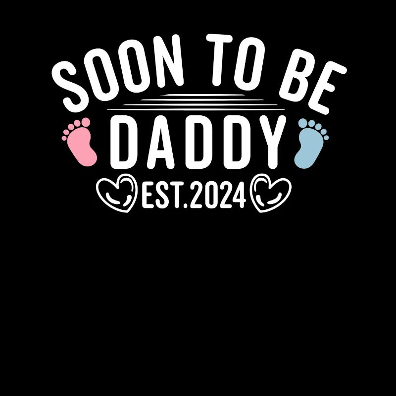 Soon To Be Daddy Est 2024 - Befördert zu Daddy 2024