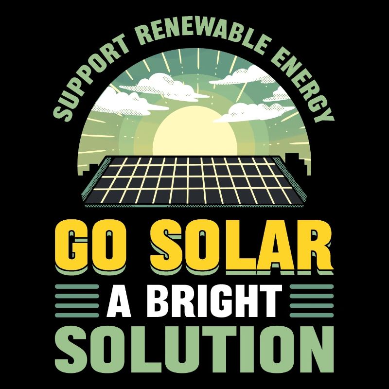 Support Renewable Energy Go Solar A Bright