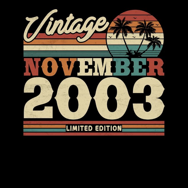 Vintage Geburtstag 11/2003
