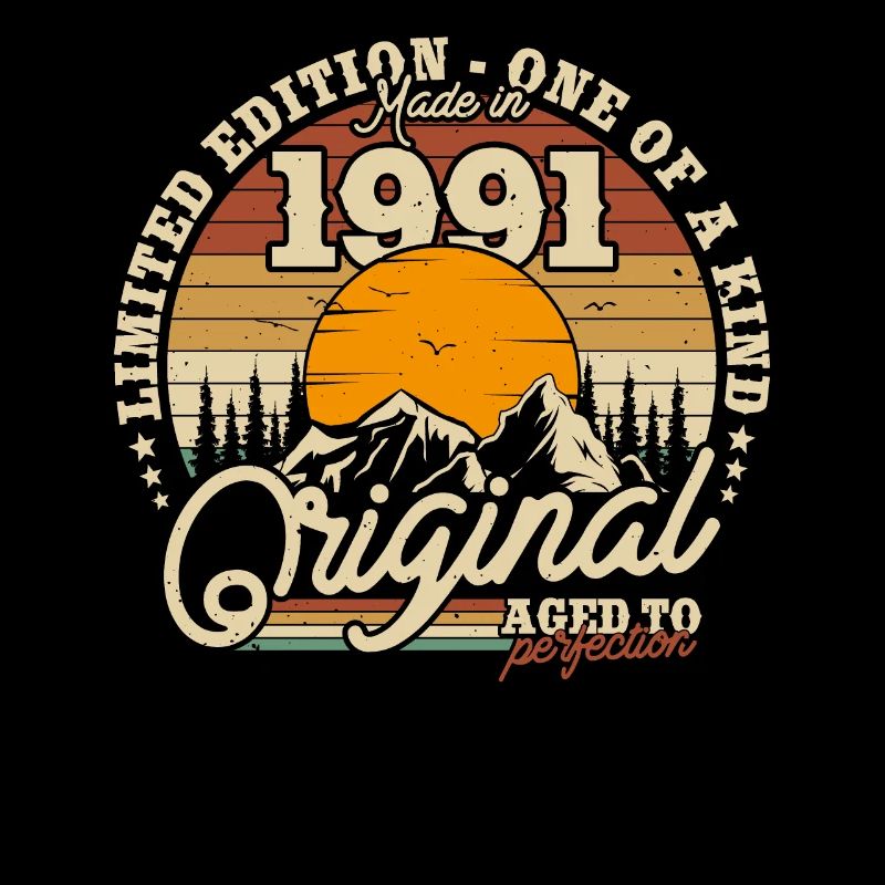 Nostalgisches 1991er Geburtstagsgeschenk