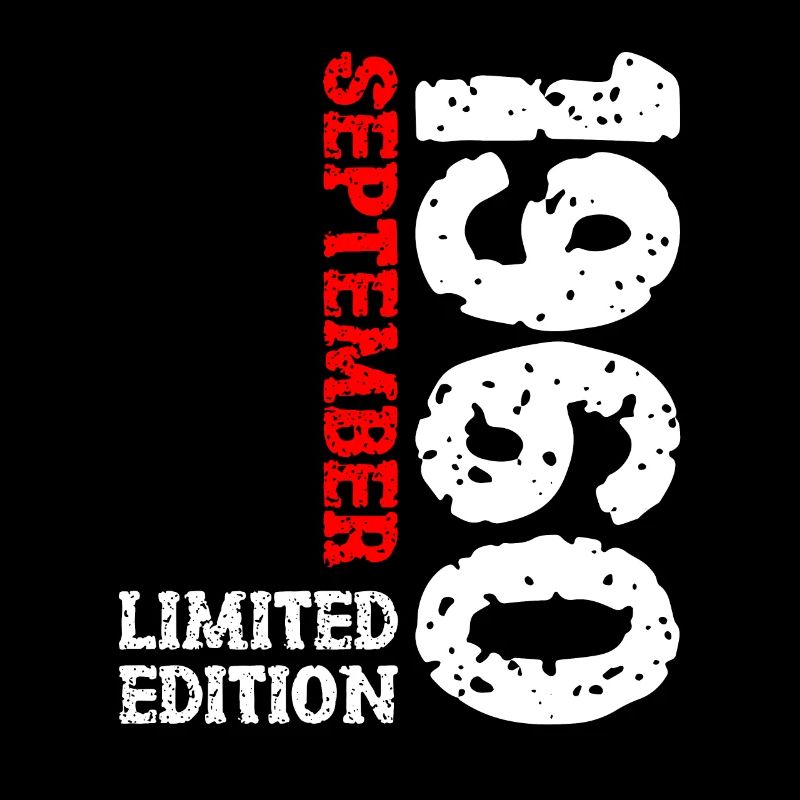 1960 Septembre Edition Limitée 63e anniversaire Déco