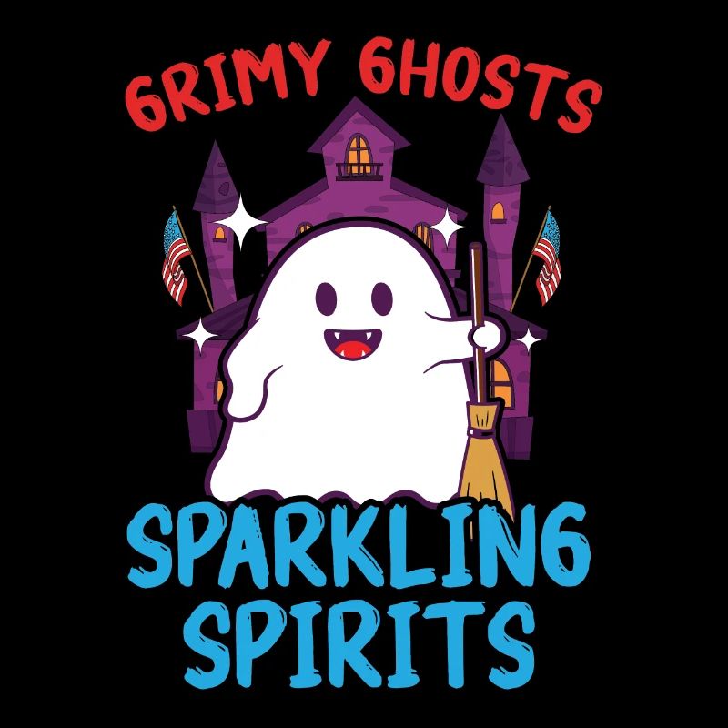 Grim ghosts, sparkling ghosts, janitors