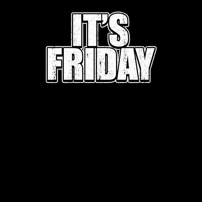 Grunge Friday White Weekly Prank Funny Jokes Pun