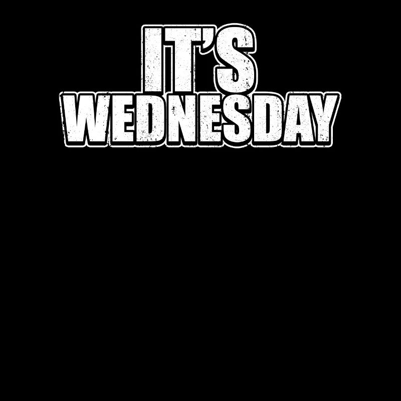 Grunge Wednesday White Weekly Prank Funny Jokes