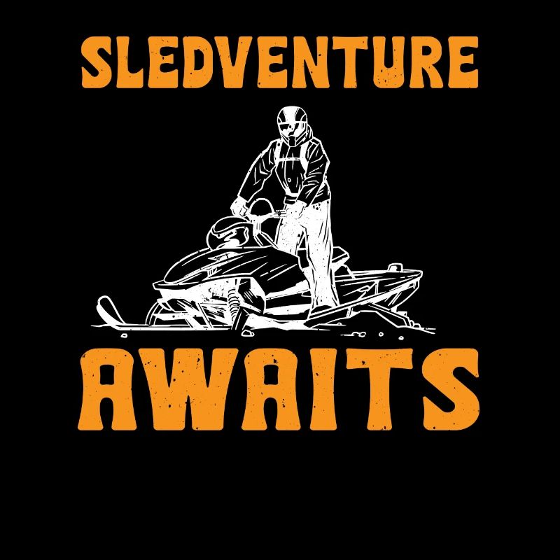 Funny snowmobile design