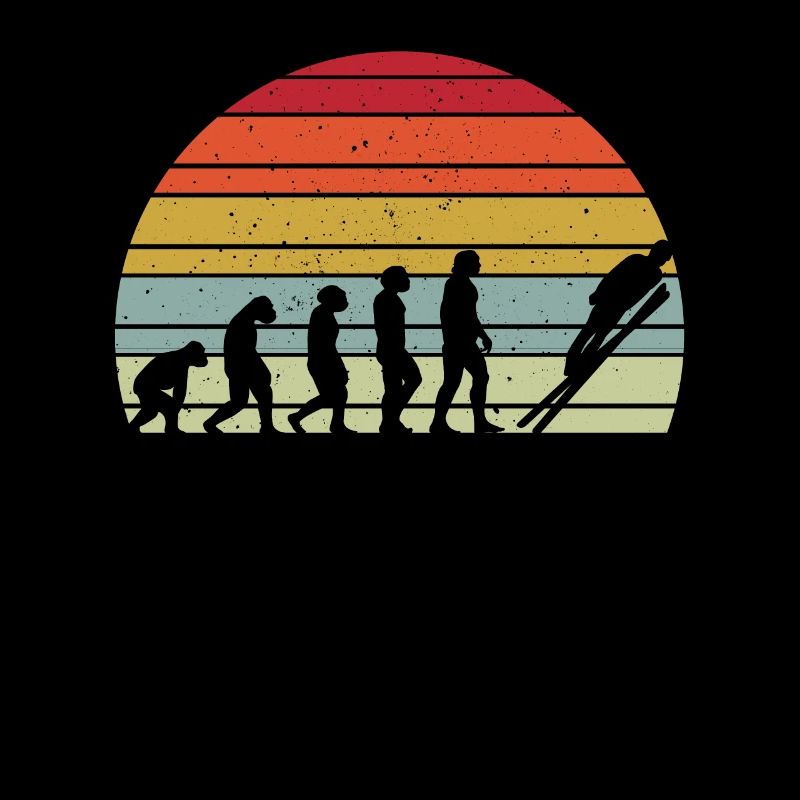Skispringen Evolution