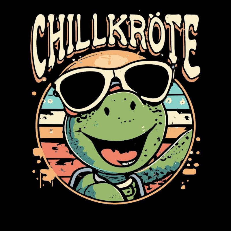 Crapaud Chill Turtle détendu