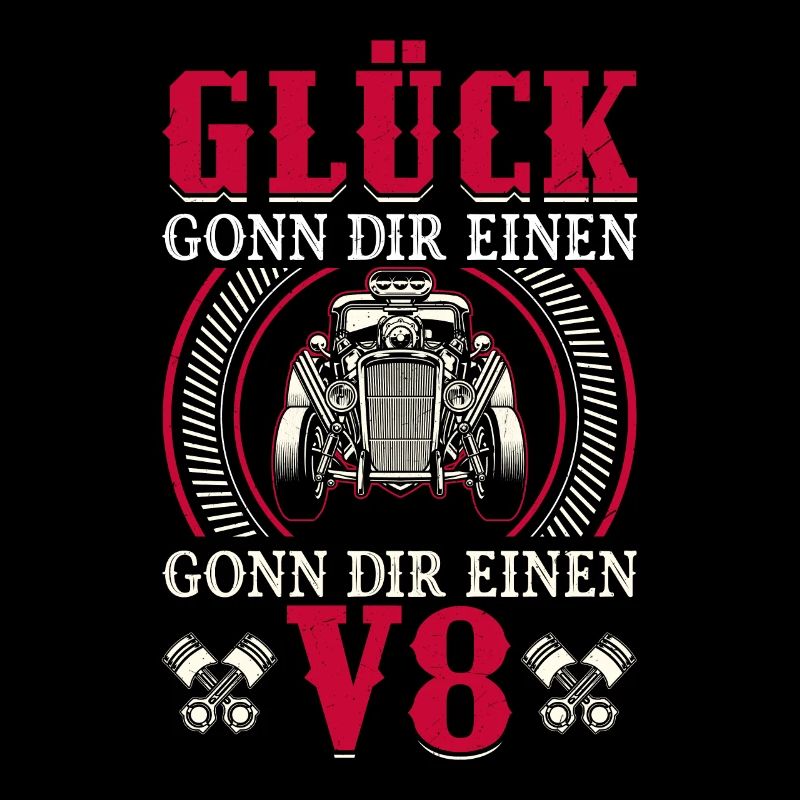 Glück ist käuflich Gönn dir einen V8 Motor Auto