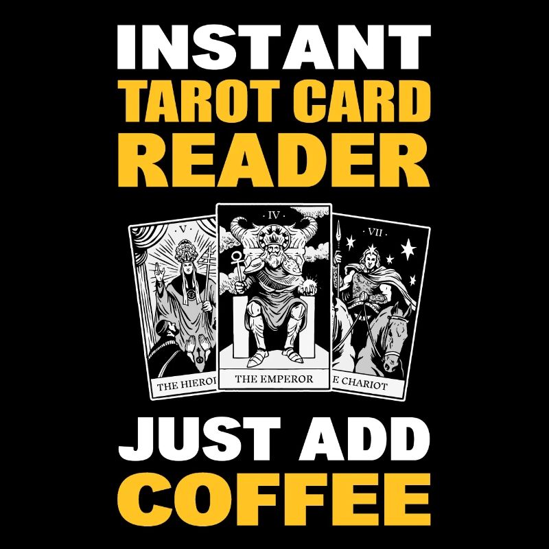 Instant Tarotkartenleser Einfach Kaffee