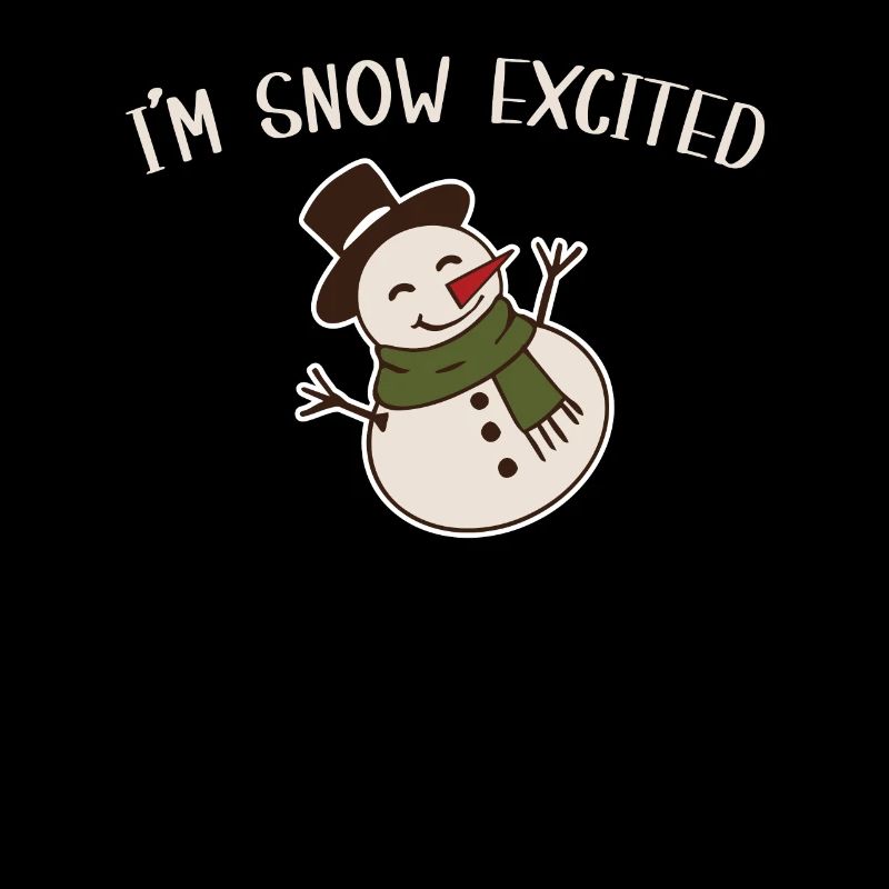 Funny Snowman Word Game Design
