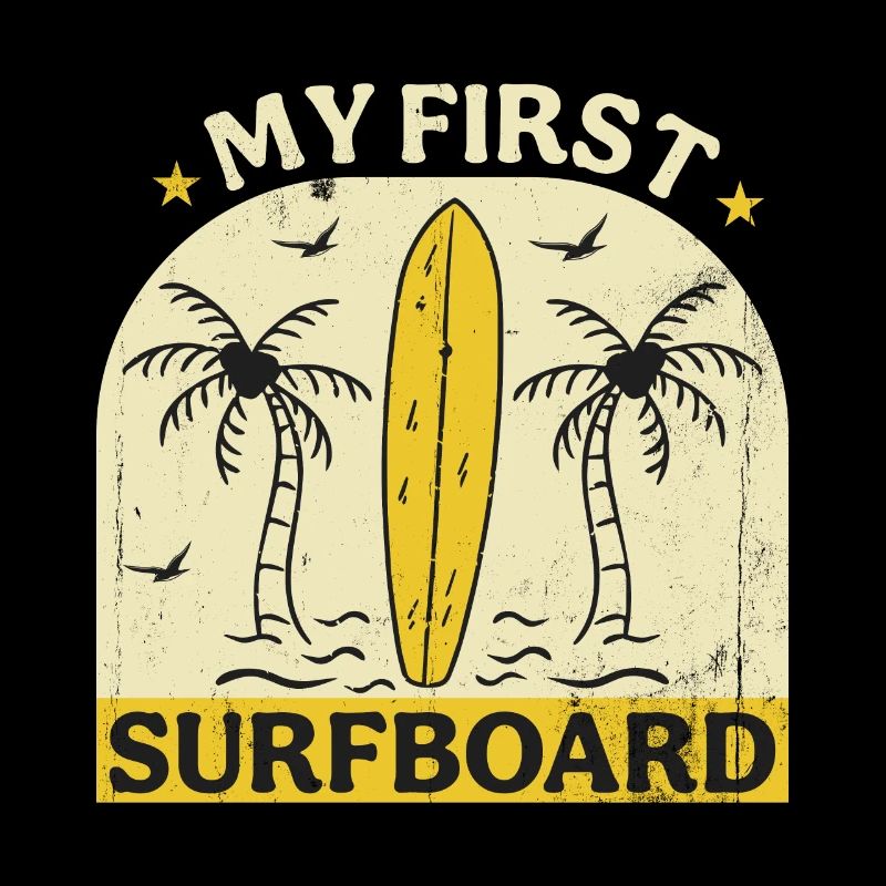 My first surfboard