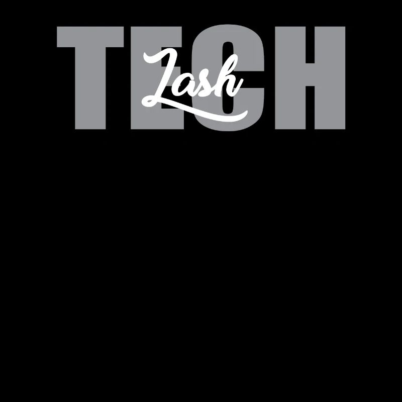 Lettrage de technicien de cils