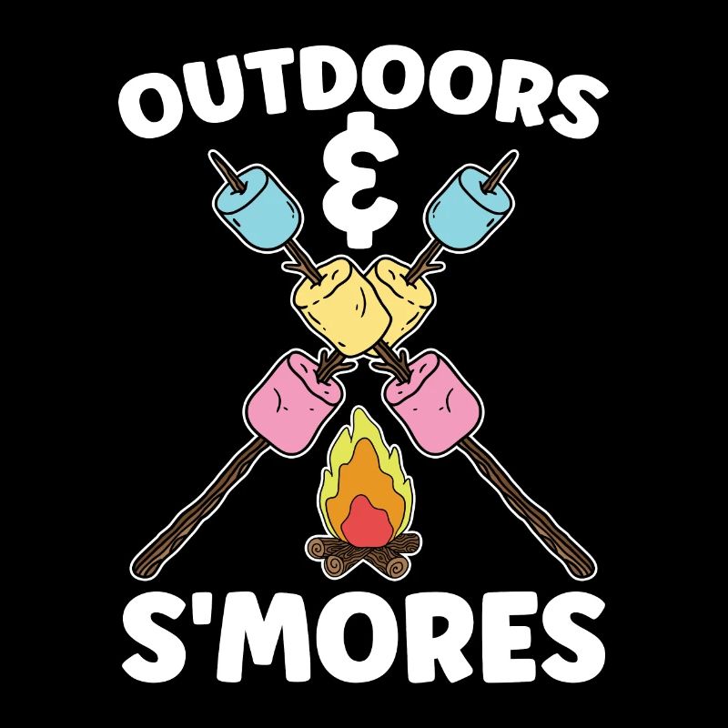 S'mores Outdoors & S'mores Roasting Marshmallows