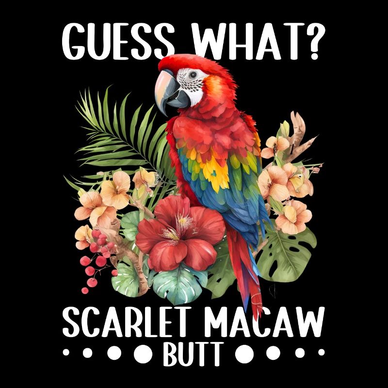 Devinez quoi ? Mouton d'ara écarlate