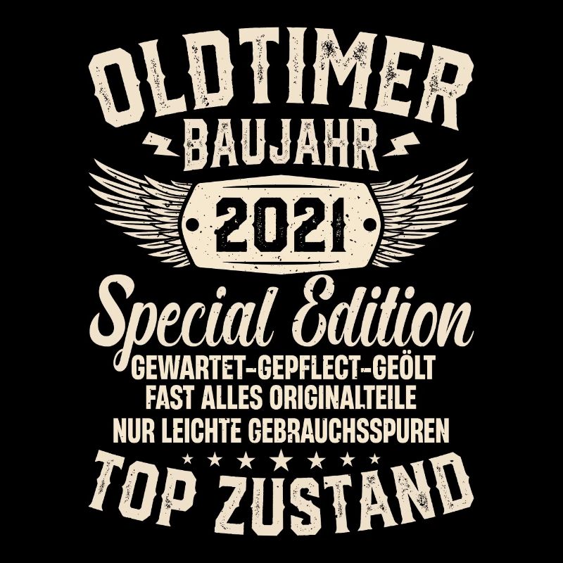 Retro Geschenkidee: Oldtimer Baujahr 2021