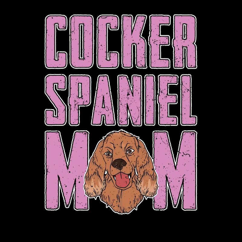 Cocker Spaniel Mom Mother's Day Gift Dogs