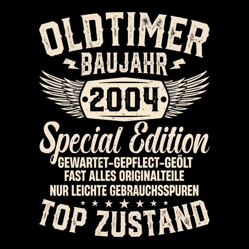 Retro Geschenk 2004er Oldtimer