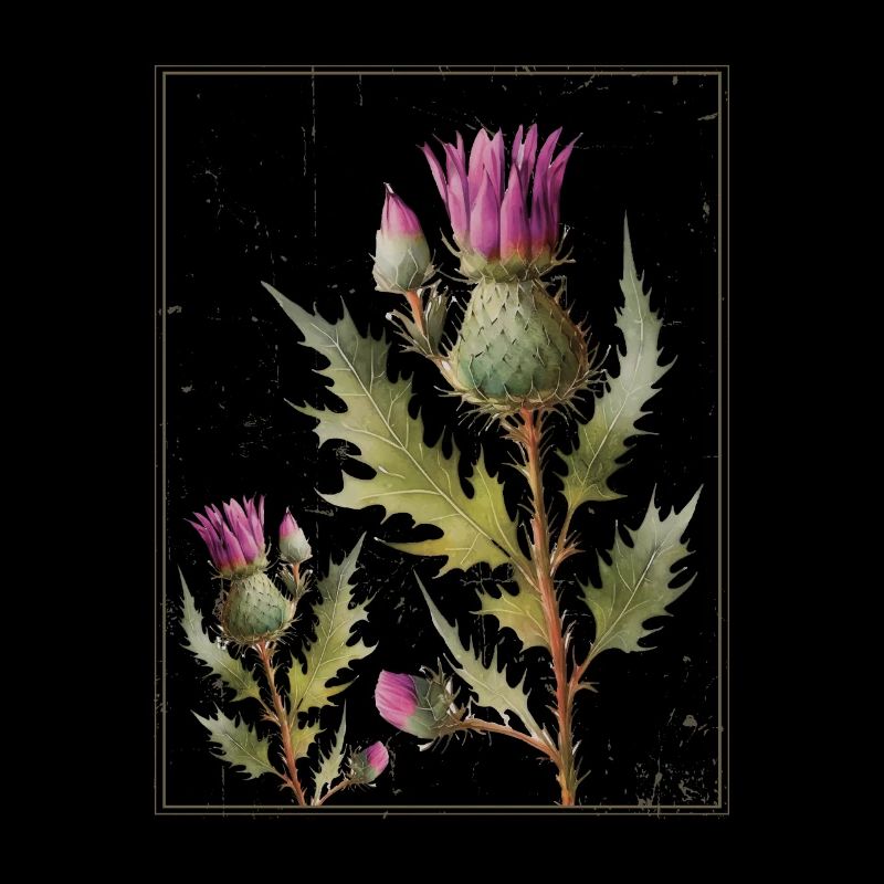 Thistle Flower