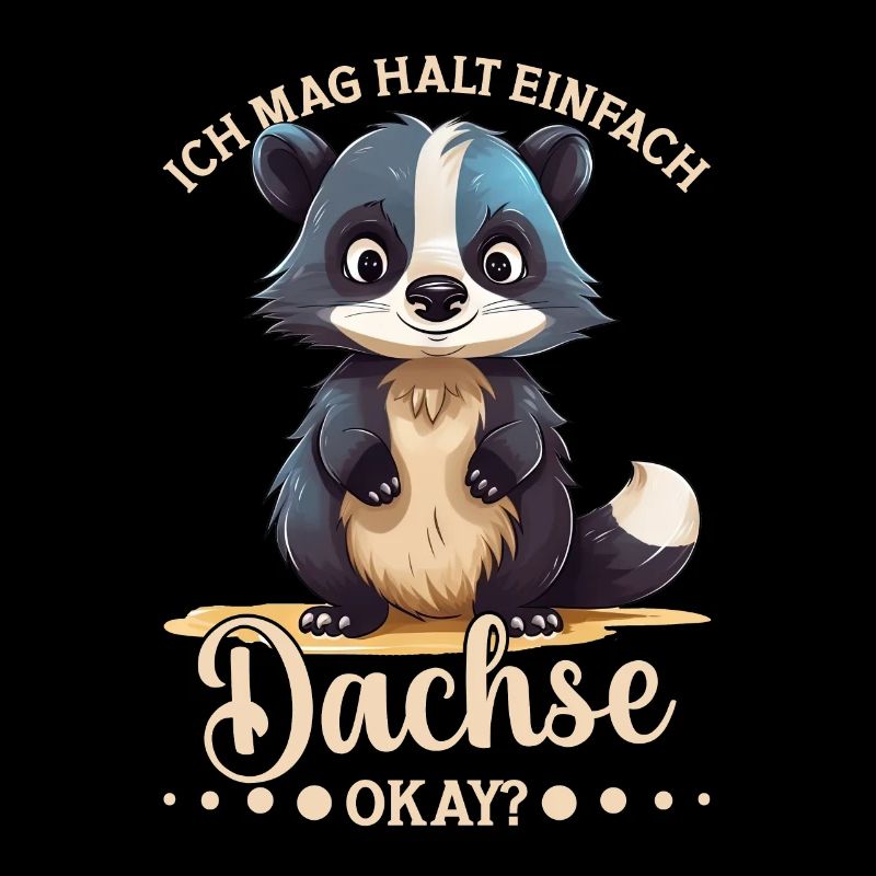 Dachs Honigdachs Kostüm Dachsliebhaber