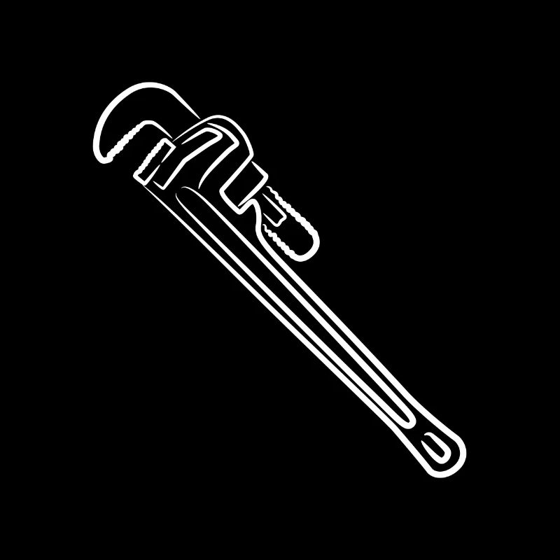 Dessin de clé à pipe