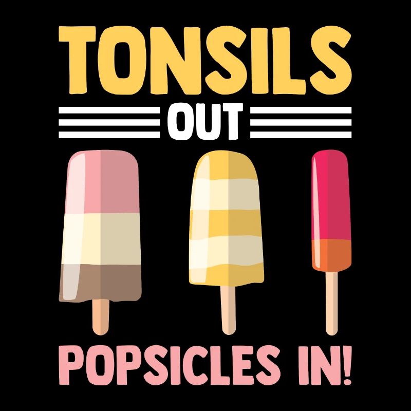 Tonsils Out Popsicles In Tonsillectomy Tonsils