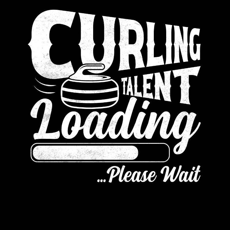 Curling Talent Loading ...Please Wait Broom Curler