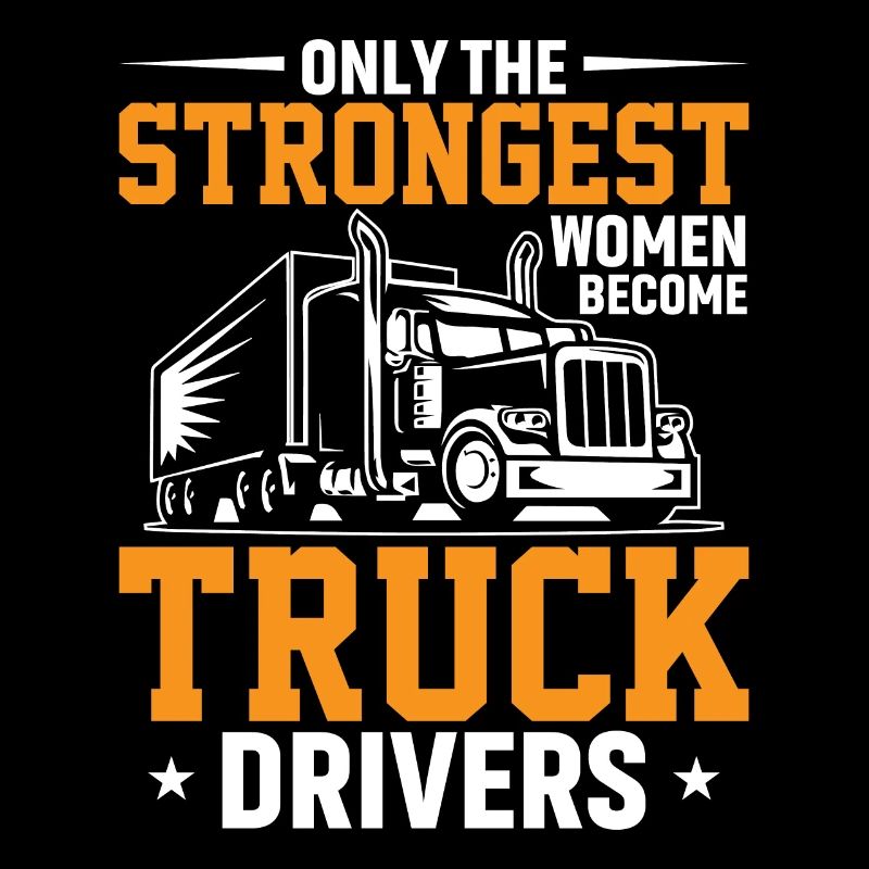 Seules les femmes les plus fortes deviennent conductrices de camion