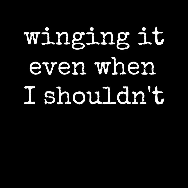 Winging It Even When I Shouldn't Wingsurfing