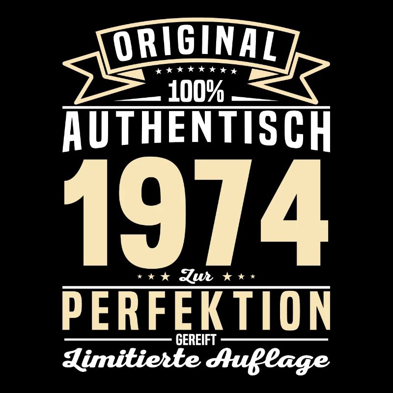 Authentisches 1974 Geburtstagsgeschenk