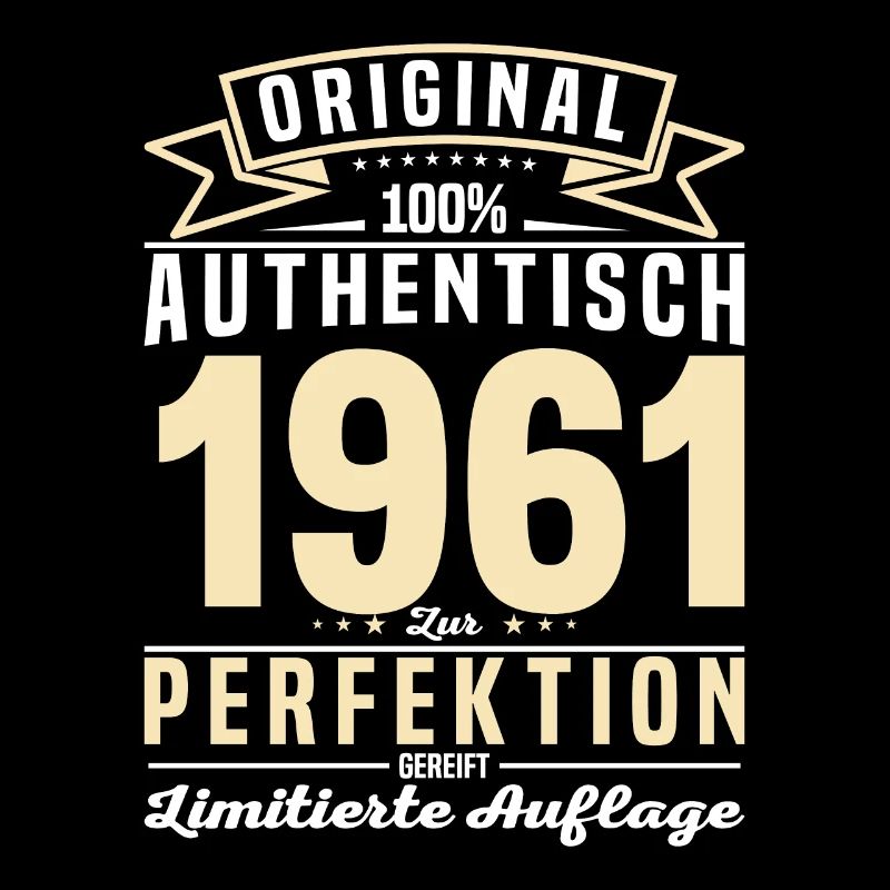 Vintage Geburtstagsgeschenk 1961 Authentisch