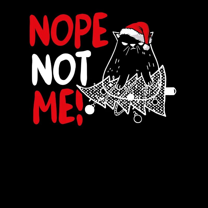 Angry Christmas Cat
