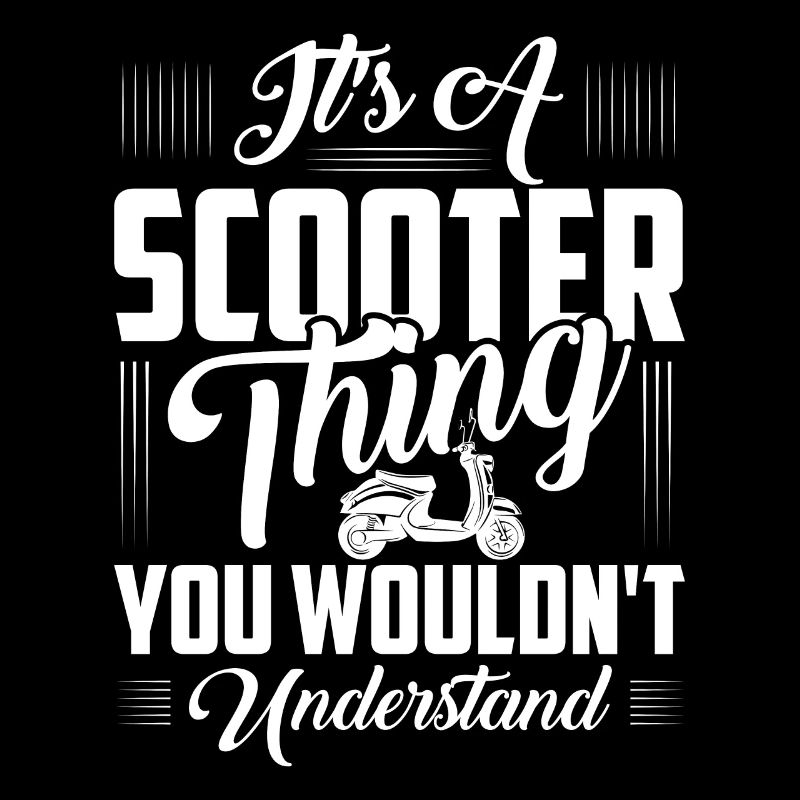 C’est un truc de scooter que vous ne comprendriez pas cyclomoteur