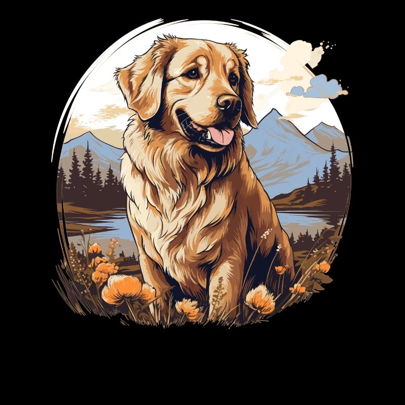 Hund Golden Retriever