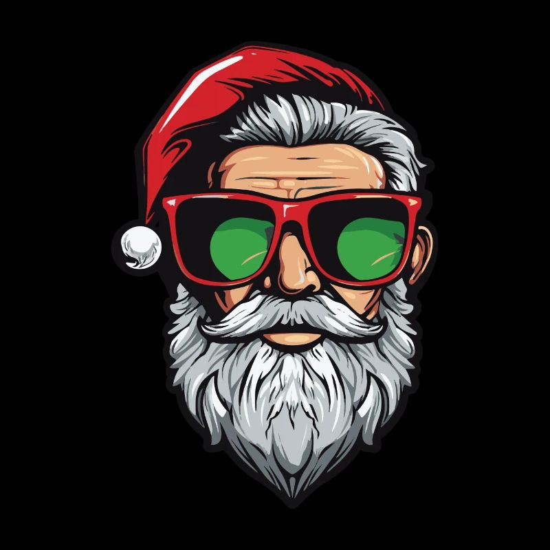 Weihnachtsmann Cool Santa