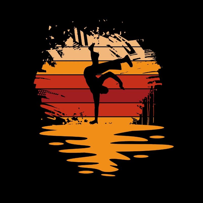 Capoeira Retro Sunset
