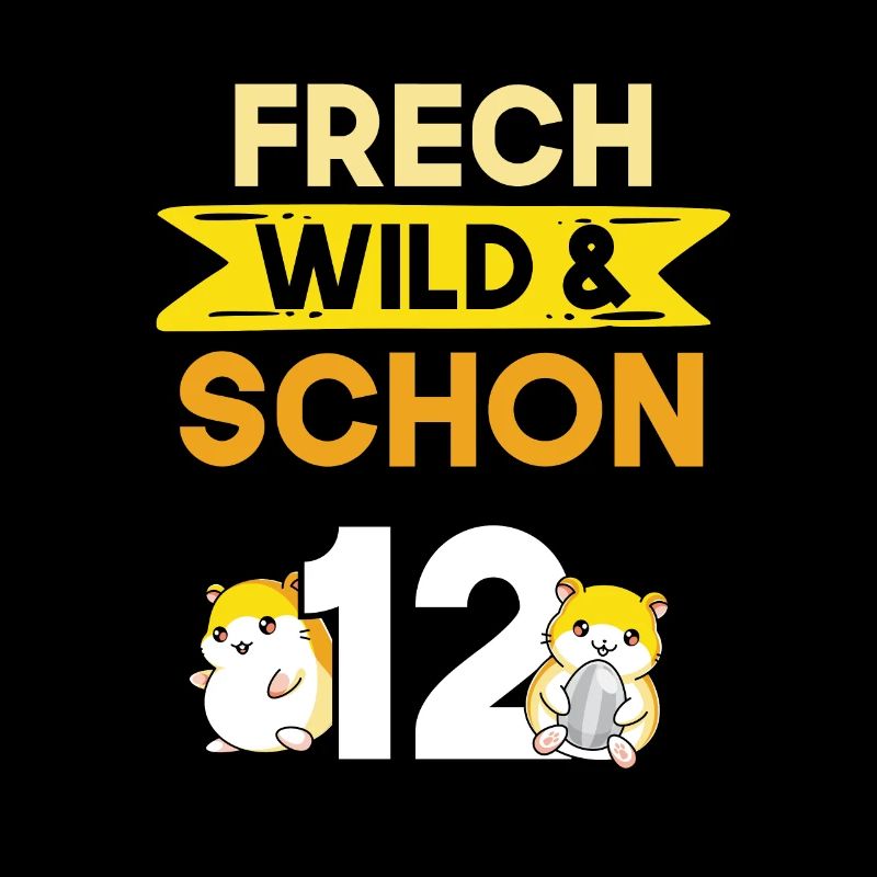 12 Jahre Geburtstag Junge Mädchen Hamster