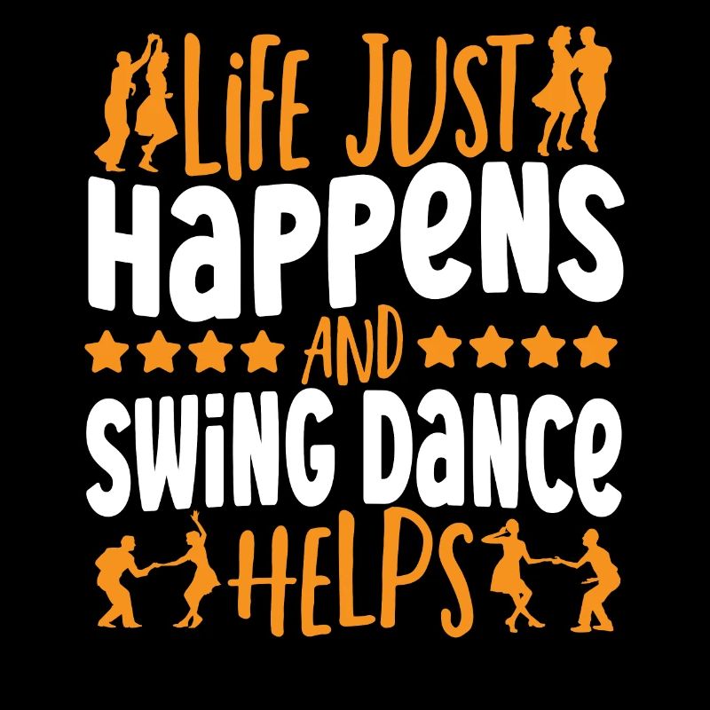 Das Leben passiert einfach und Swing Dance hilft