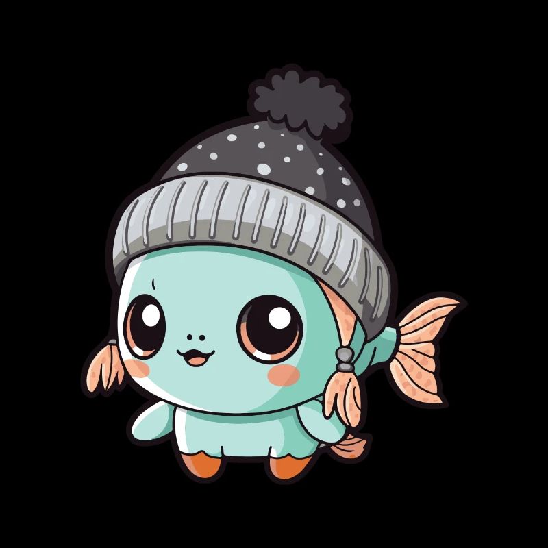 Fish Winter Comic