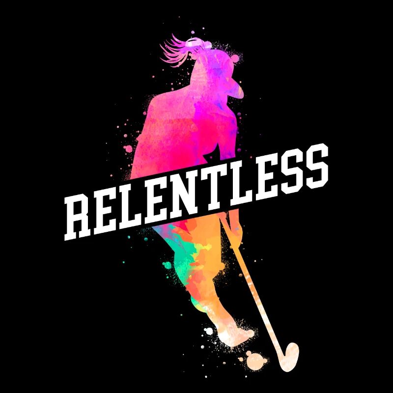 Hockey sur gazon aquarelle implacable