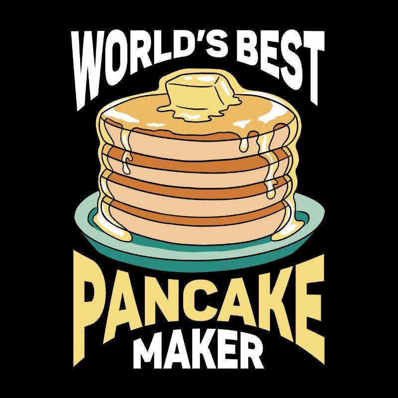 Pancake Saying Breakfast Pancakes