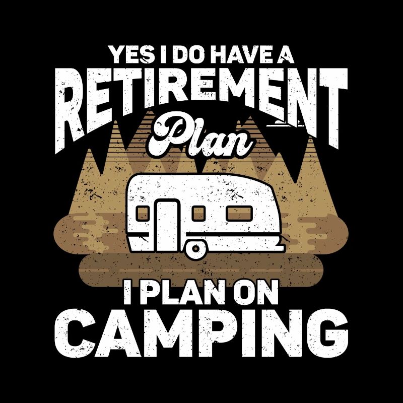 Camping Cadeau Campfire Nature Camper