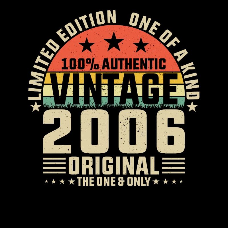 2006 Vintage Geburtstag