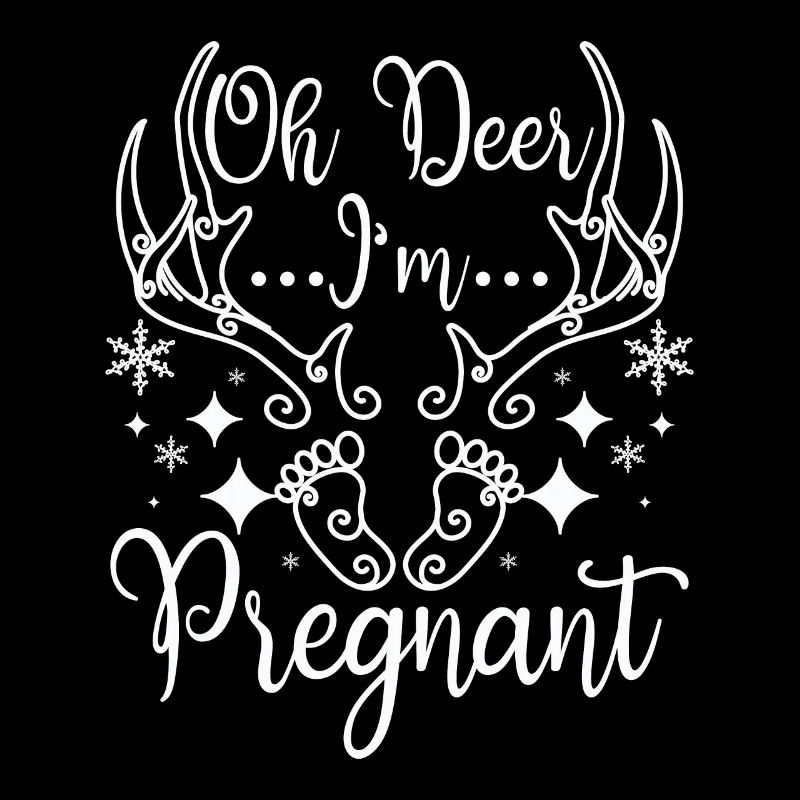 Noël, oh cerf, je suis enceinte