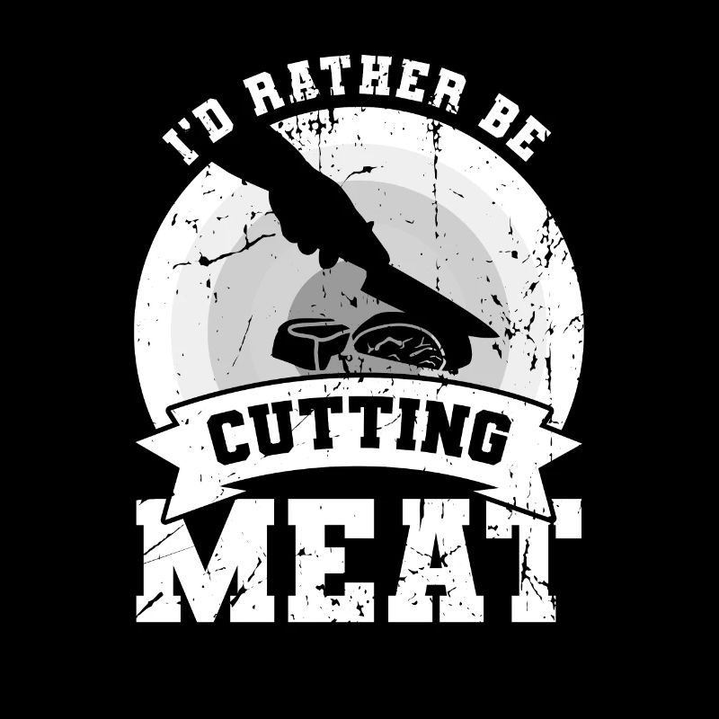 Je préfère couper la viande