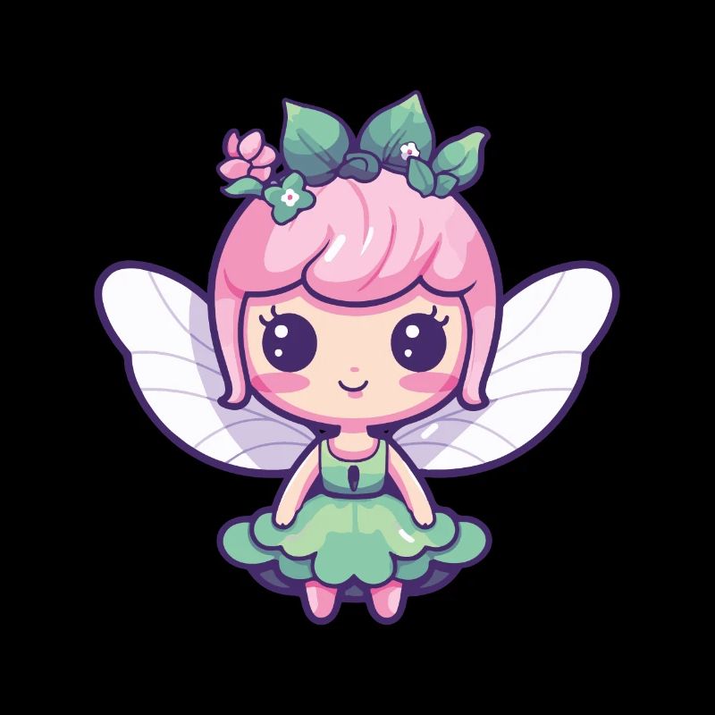 Fée Bande Dessinée Mignonne