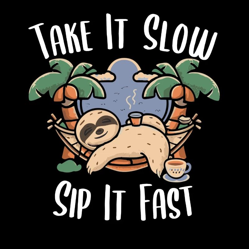 Coffee Break: Sloth in Hammock