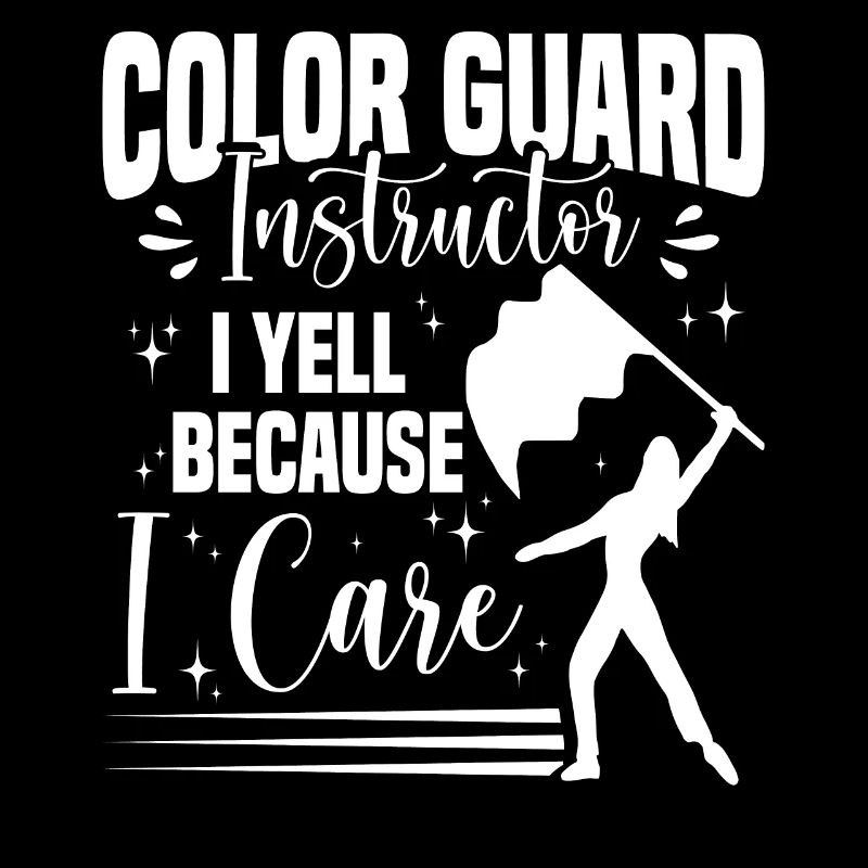 Winter Guard Instructor Colorguard Captain Gift