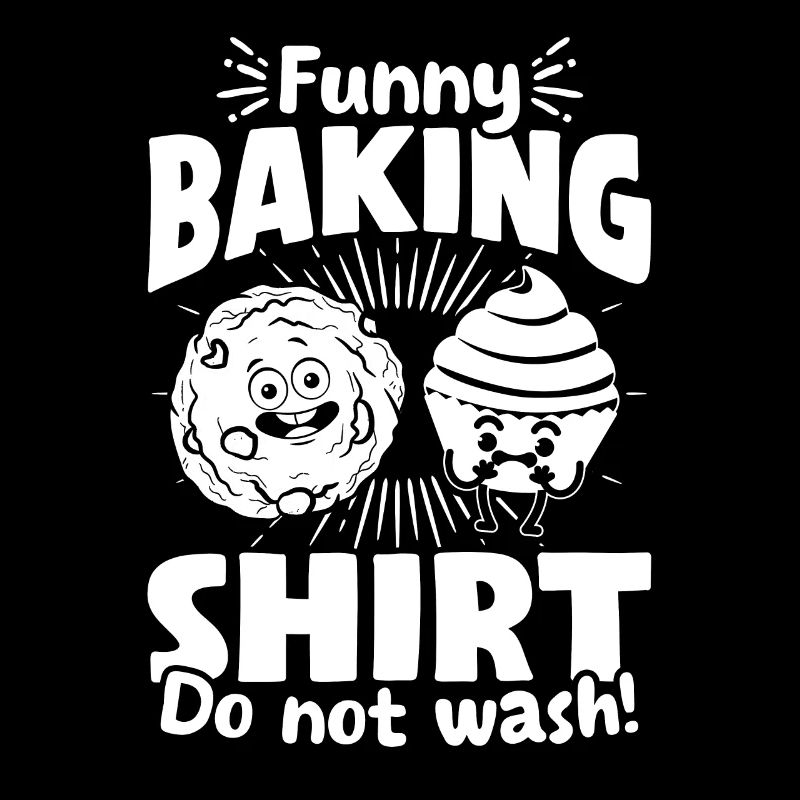 Funny Baking Confectioner Funny Baker Pastry Chef