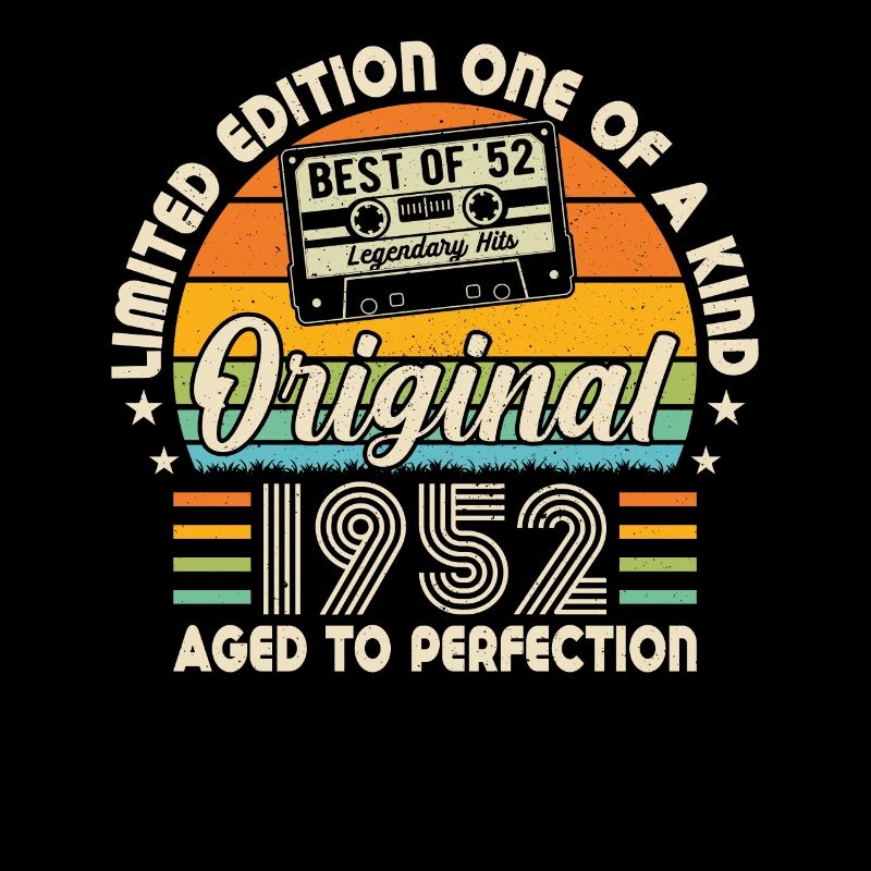 Vintage 1952 - Retro Geburtstagsgeschenk